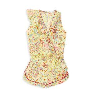 Girl's Gwen Ruffled Romper